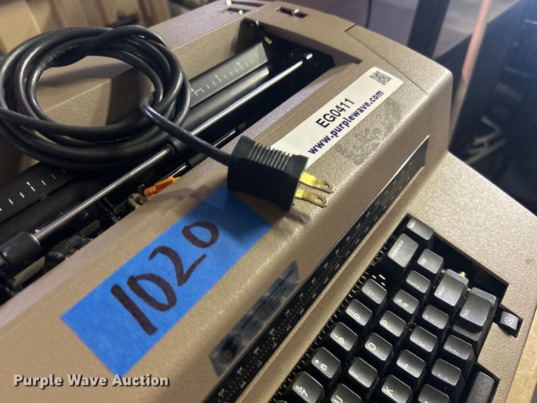 image for item EG0411 IBM typewriter