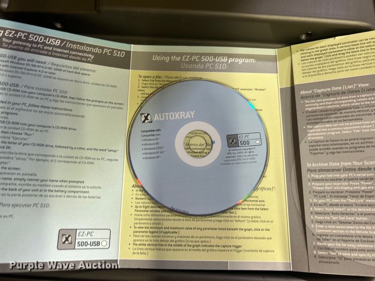 image for item EG0413 AutoXray 6000 EZ-Scan OBD II scanner