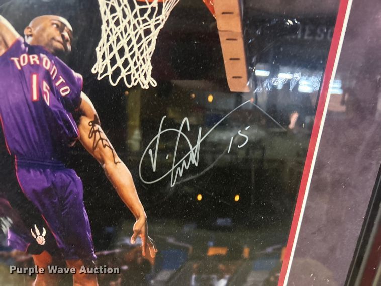 image for item EG0414 Vince Carter memorabilia