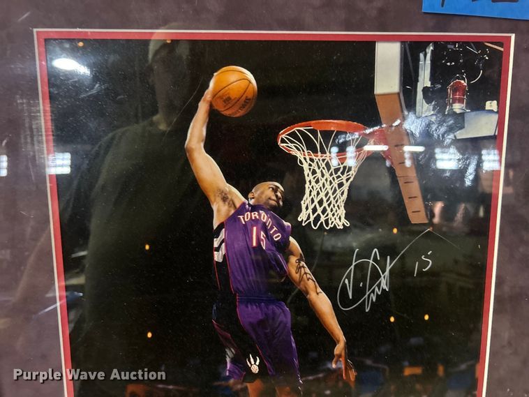 image for item EG0414 Vince Carter memorabilia