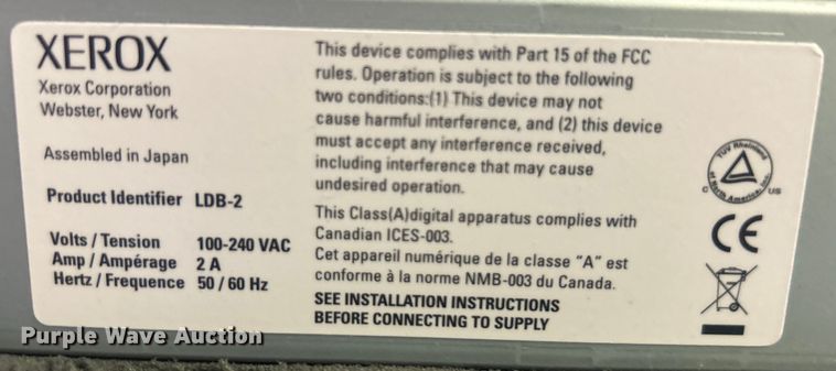 image for item EG0415 Xerox 6279 plotter