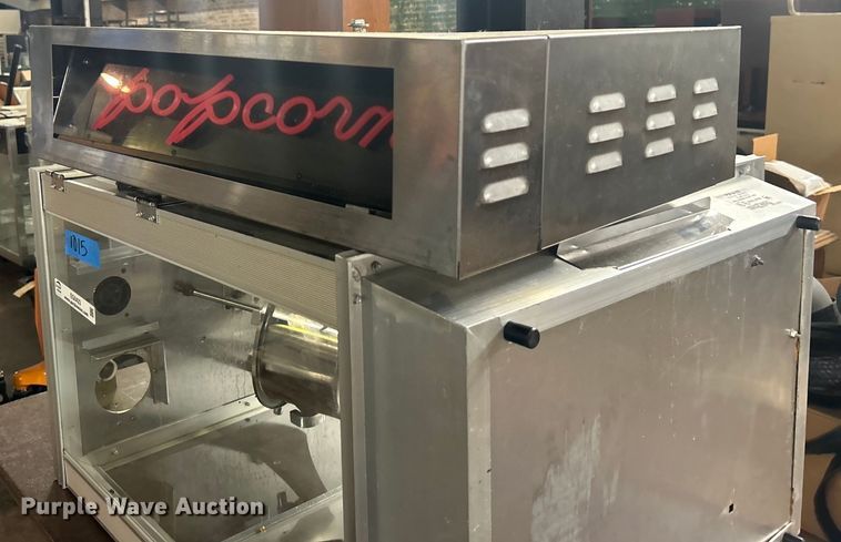 image for item EG0423 Gold Metal 2007BN Pop-A-Lot popcorn machine