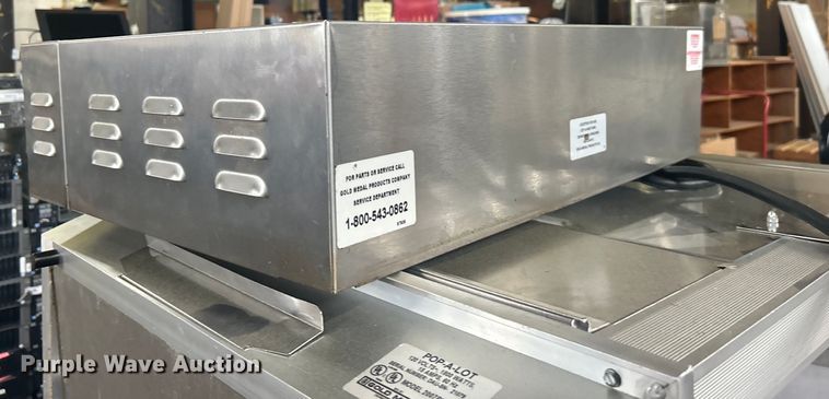 image for item EG0423 Gold Metal 2007BN Pop-A-Lot popcorn machine