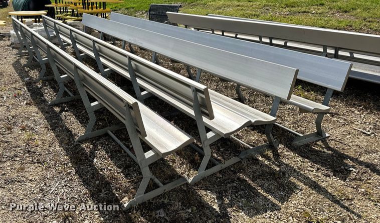 image for item EH6771 (5) aluminum bleachers