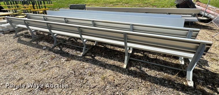 image for item EH6771 (5) aluminum bleachers
