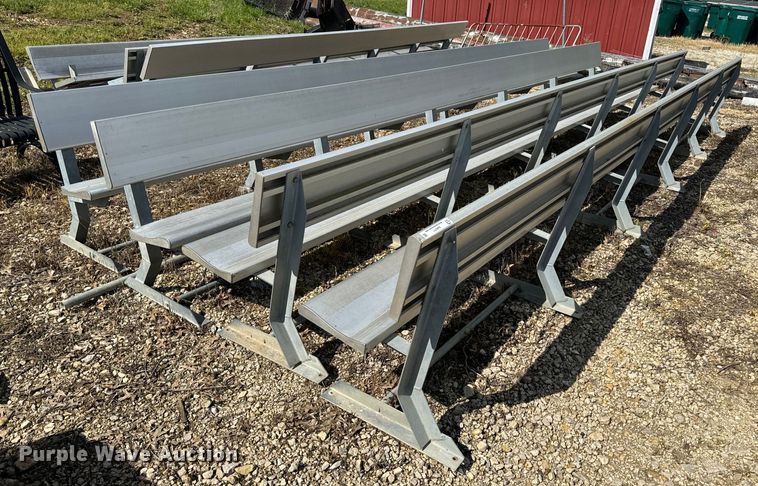 image for item EH6771 (5) aluminum bleachers