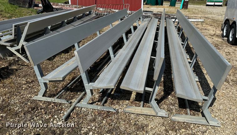 image for item EH6771 (5) aluminum bleachers