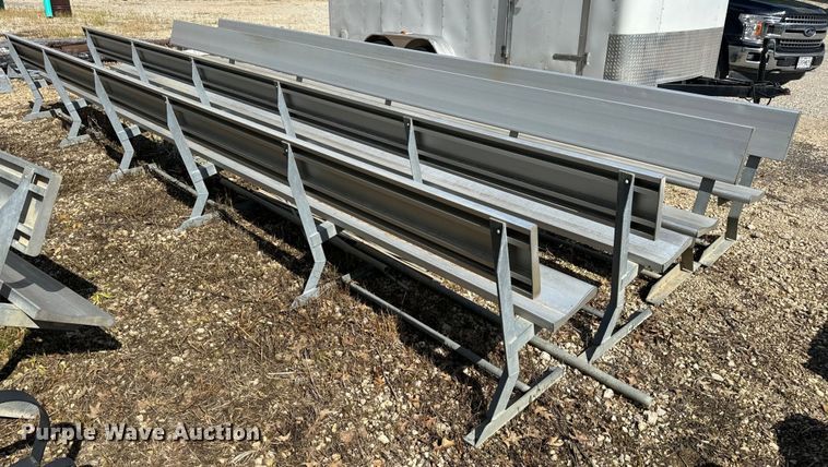 image for item EH6771 (5) aluminum bleachers