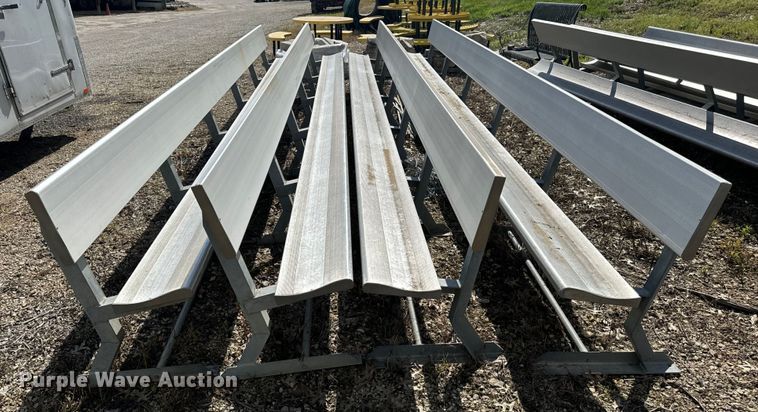 image for item EH6771 (5) aluminum bleachers
