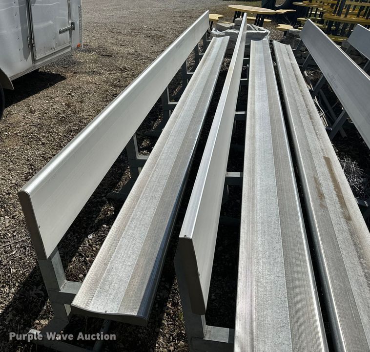 image for item EH6771 (5) aluminum bleachers