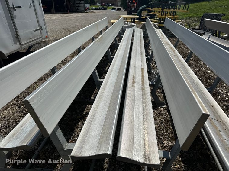 image for item EH6771 (5) aluminum bleachers