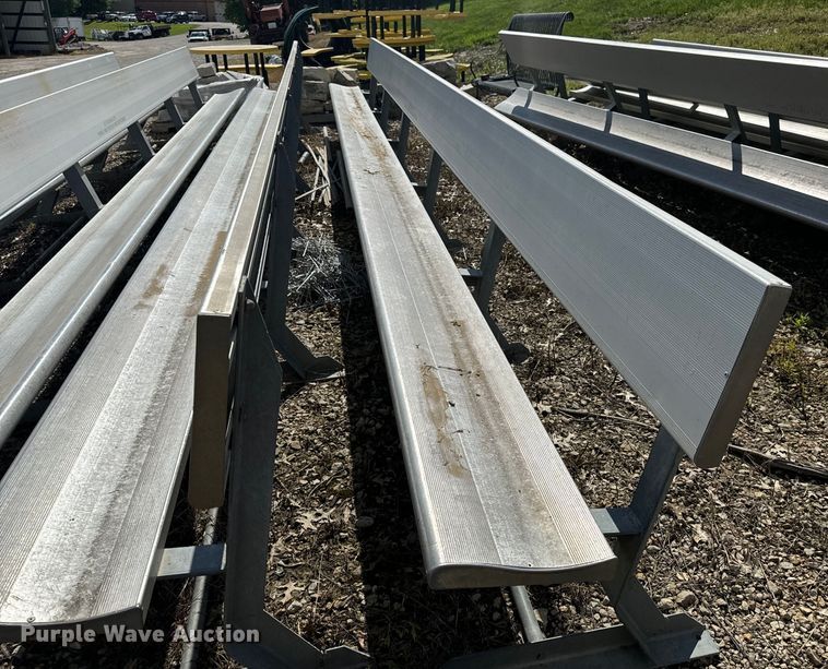 image for item EH6771 (5) aluminum bleachers