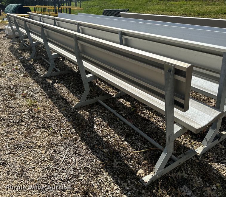 image for item EH6771 (5) aluminum bleachers