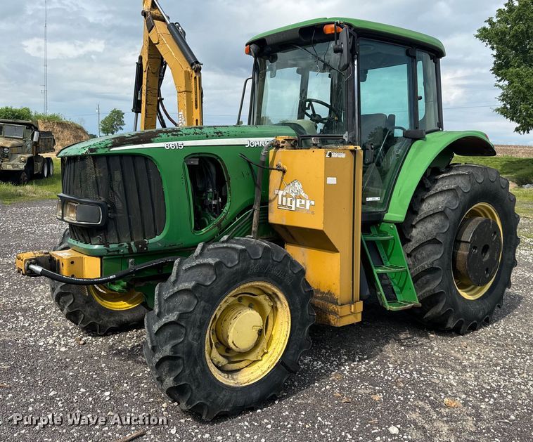image for item EH6783 2006 John Deere 6615 MFWD tractor