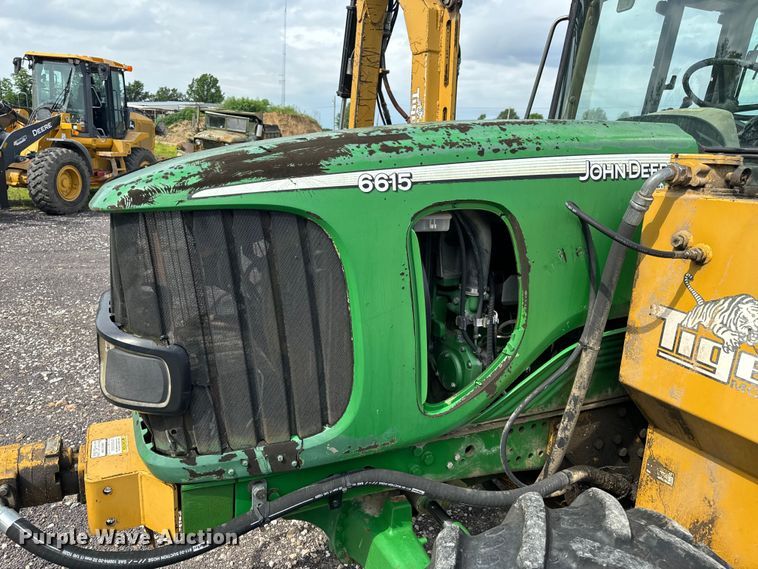 image for item EH6783 2006 John Deere 6615 MFWD tractor