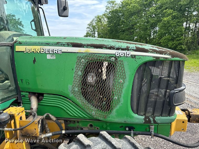 image for item EH6783 2006 John Deere 6615 MFWD tractor