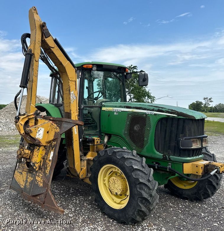 image for item EH6783 2006 John Deere 6615 MFWD tractor