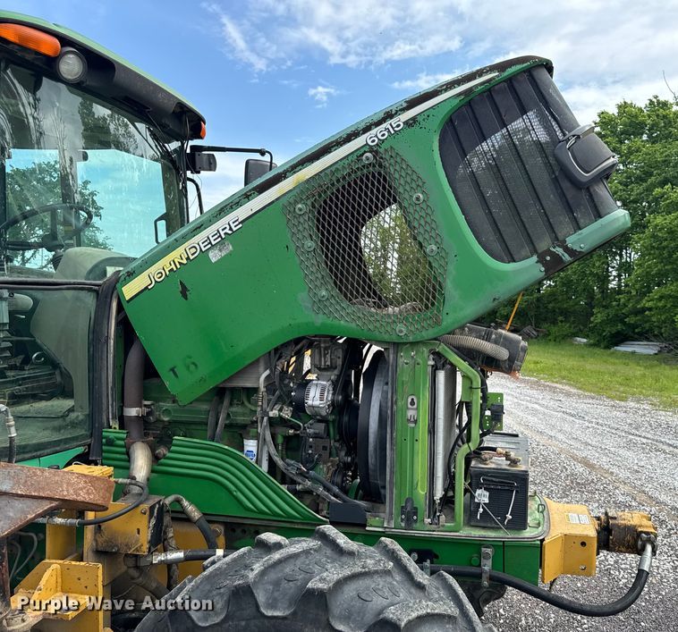 image for item EH6783 2006 John Deere 6615 MFWD tractor