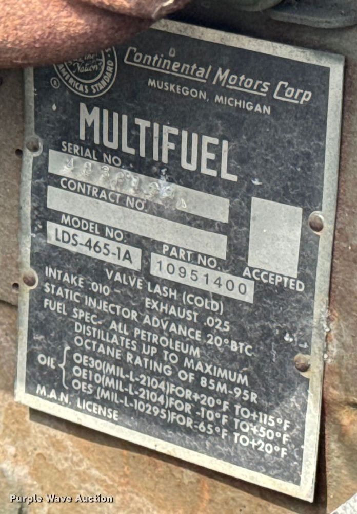 image for item EH6787 M51A2 dump truck