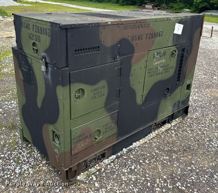 image for item EH6789 1998 Fermont Division MEP-805A generator