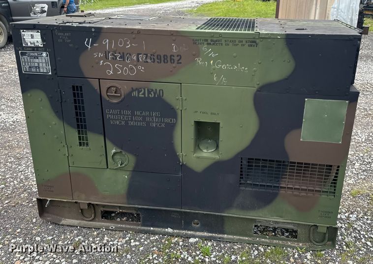 image for item EH6789 1998 Fermont Division MEP-805A generator