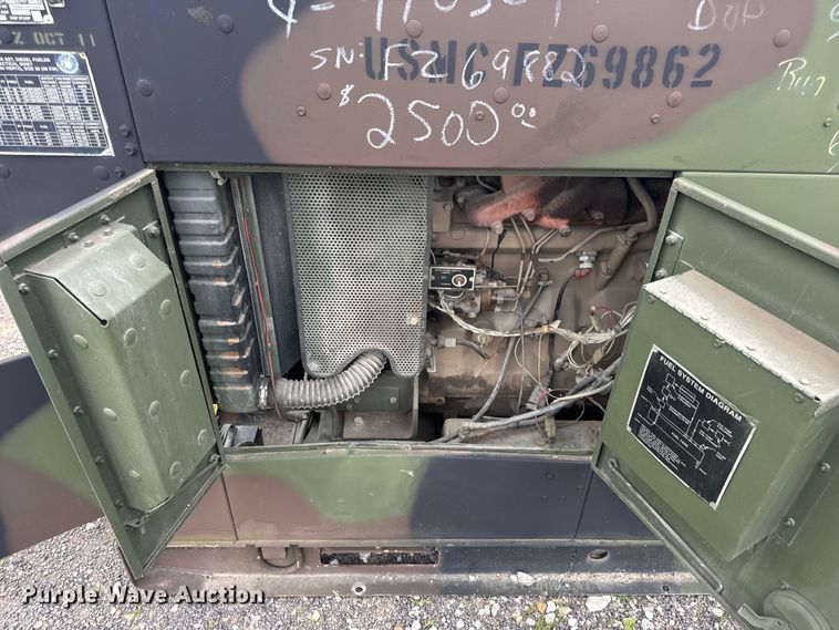 image for item EH6789 1998 Fermont Division MEP-805A generator