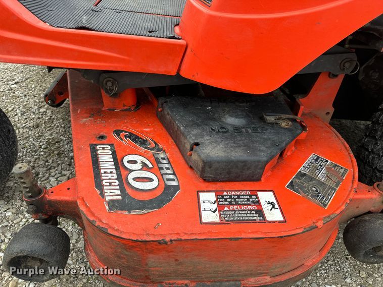 image for item EH6798 Kubota ZG327P ZTR lawn mower