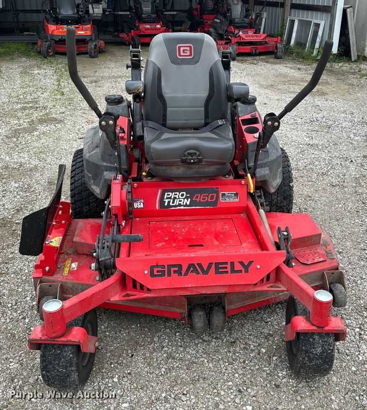 image for item EH6799 2018 Gravely Pro-Turn 460 ZTR lawn mower