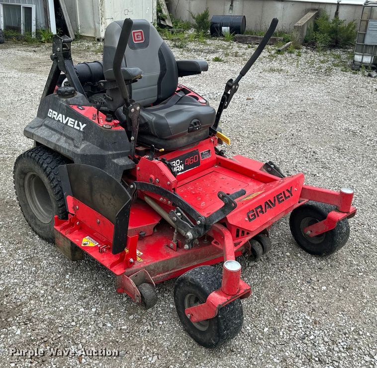 image for item EH6799 2018 Gravely Pro-Turn 460 ZTR lawn mower