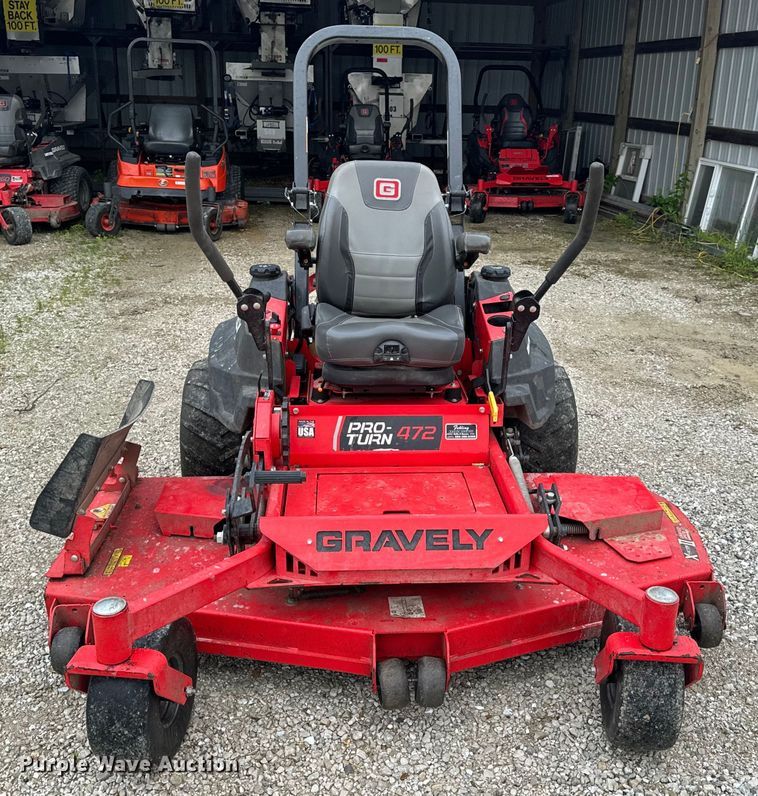 image for item EH6800 2019 Gravely Pro-Turn 472 ZTR lawn mower