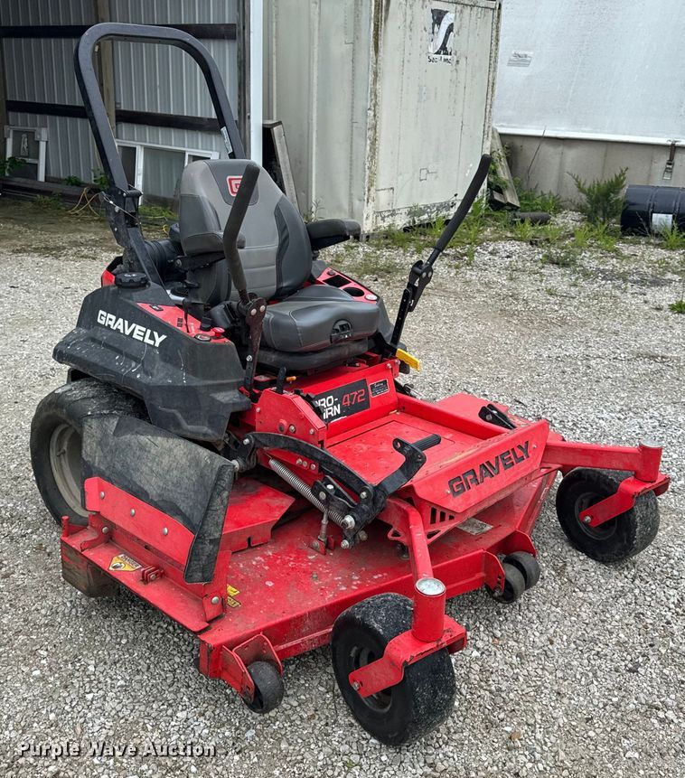 image for item EH6800 2019 Gravely Pro-Turn 472 ZTR lawn mower
