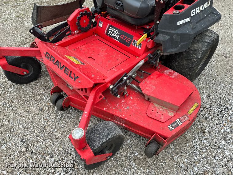 image for item EH6800 2019 Gravely Pro-Turn 472 ZTR lawn mower