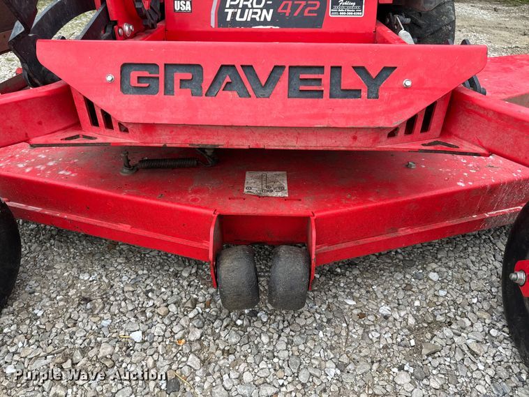 image for item EH6800 2019 Gravely Pro-Turn 472 ZTR lawn mower
