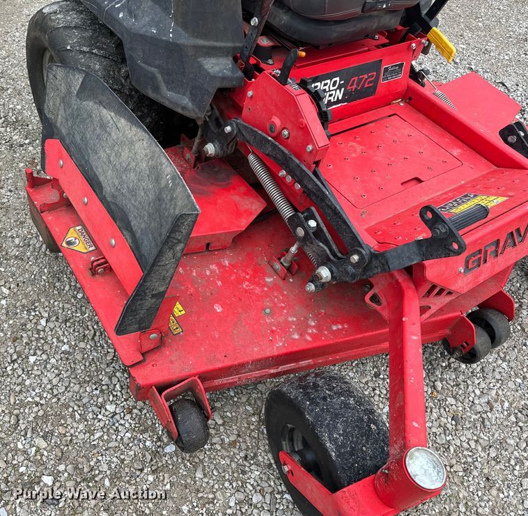 image for item EH6800 2019 Gravely Pro-Turn 472 ZTR lawn mower