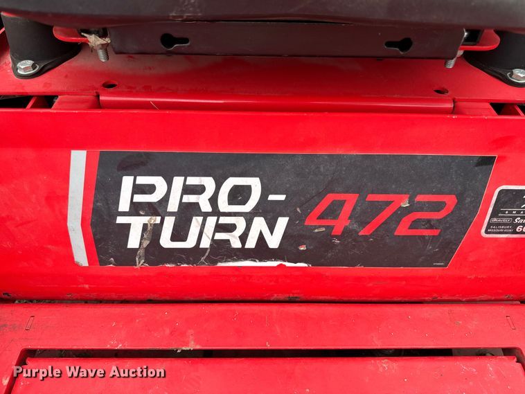 image for item EH6800 2019 Gravely Pro-Turn 472 ZTR lawn mower