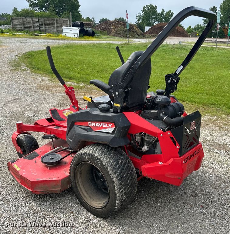 image for item EH6801 Gravely Pro-Turn 672 ZTR lawn mower