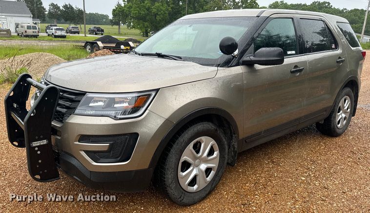 image for item EH6808 2017 Ford Explorer Police Interceptor  SUV