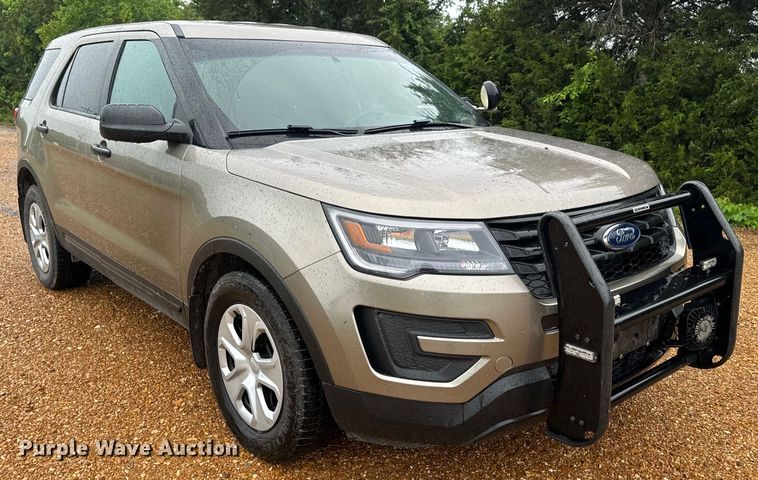 image for item EH6808 2017 Ford Explorer Police Interceptor  SUV