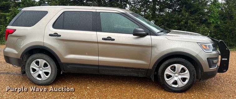 image for item EH6808 2017 Ford Explorer Police Interceptor  SUV
