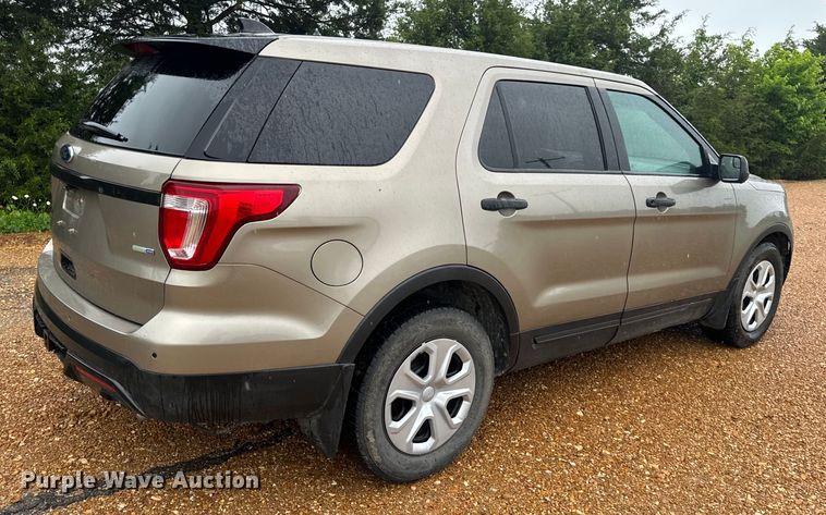 image for item EH6808 2017 Ford Explorer Police Interceptor  SUV