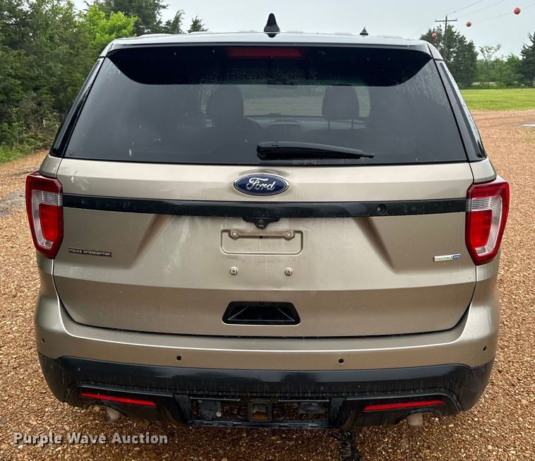 image for item EH6808 2017 Ford Explorer Police Interceptor  SUV