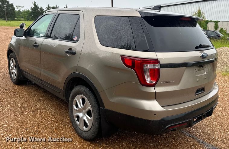 image for item EH6808 2017 Ford Explorer Police Interceptor  SUV