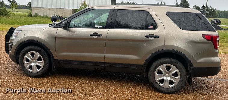 image for item EH6808 2017 Ford Explorer Police Interceptor  SUV