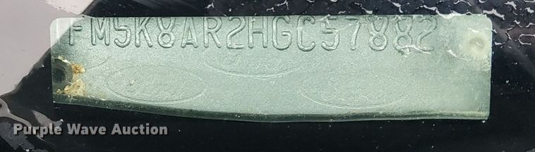 image for item EH6808 2017 Ford Explorer Police Interceptor  SUV