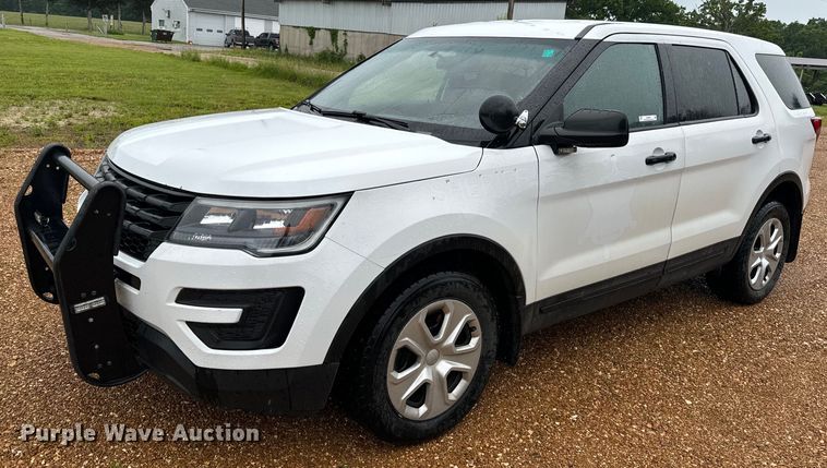 image for item EH6809 2017 Ford Explorer Police Interceptor   SUV