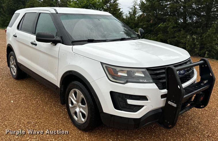image for item EH6809 2017 Ford Explorer Police Interceptor   SUV