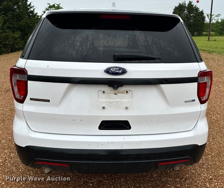 image for item EH6809 2017 Ford Explorer Police Interceptor   SUV