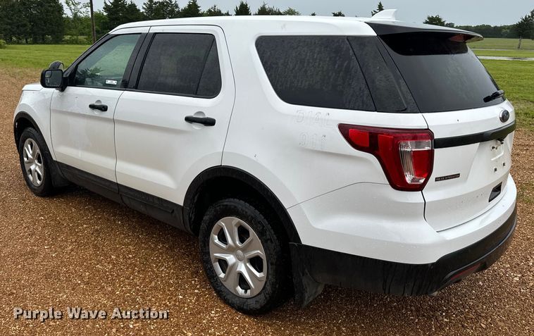 image for item EH6809 2017 Ford Explorer Police Interceptor   SUV