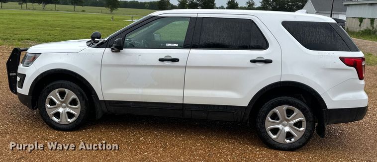 image for item EH6809 2017 Ford Explorer Police Interceptor   SUV