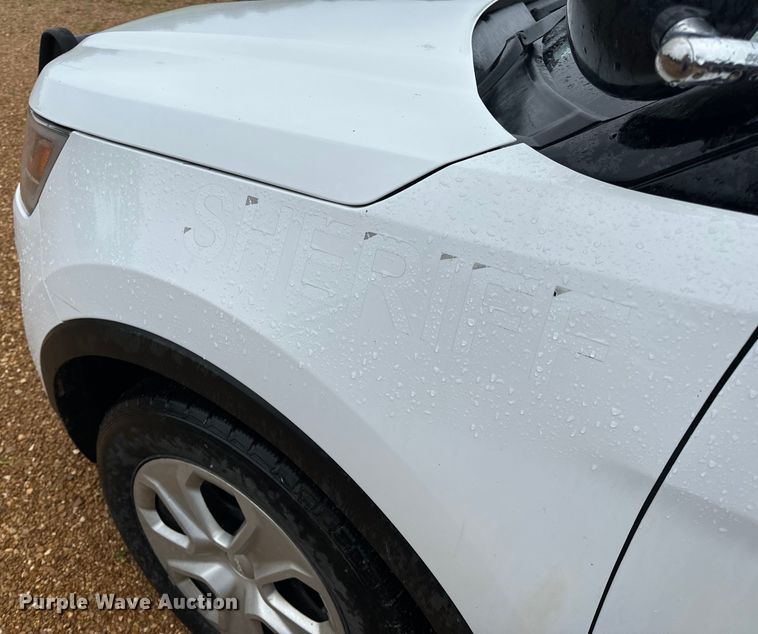 image for item EH6809 2017 Ford Explorer Police Interceptor   SUV